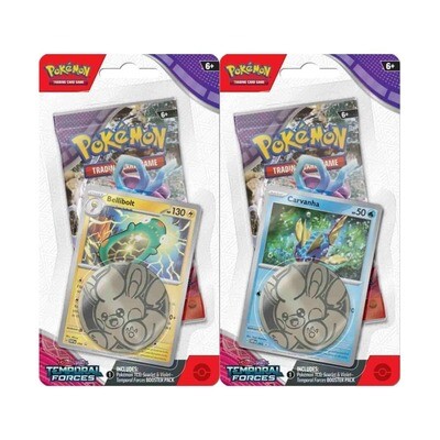 Pokémon - Karmesin & Purpur: Gewalten der Zeit - Blister Pack - EN