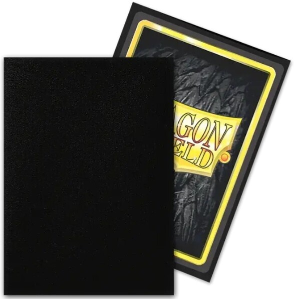 Dragon Shield - Standard Sleeves - Black MATTE Non-Glare (100)