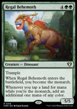 Nobler Behemoth (CMM) FOIL - Near Mint - DE