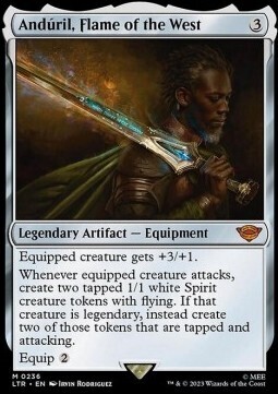 Andúril, Flamme des Westens (LTR) FOIL - DE