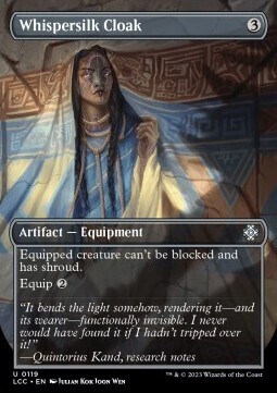 Whispersilk Cloak (LCC) FOIL - EN
