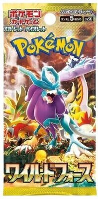 Pokémon - Karmesin & Purpur: Wild Force - Booster Pack - JPN
