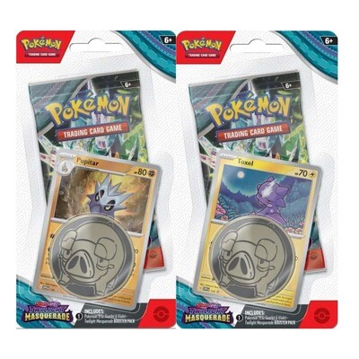 Pokémon - Karmesin & Purpur: Maskerade im Zwielicht (SV06) - Blister Pack - EN