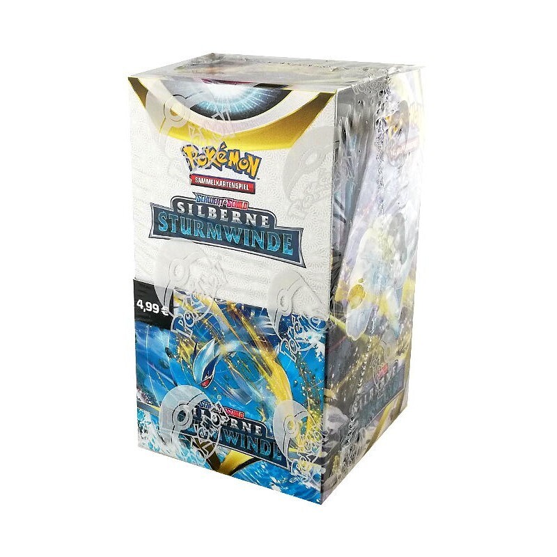 Pokémon - Schwert und Schild - Silberne Sturmwinde - Booster Display (18) - DE