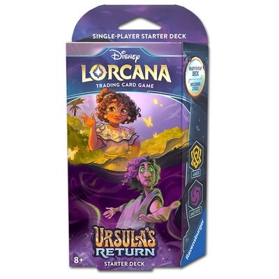 Disney Lorcana - Ursula's Rückkehr - Starter Deck - Bernstein & Amethyst - EN