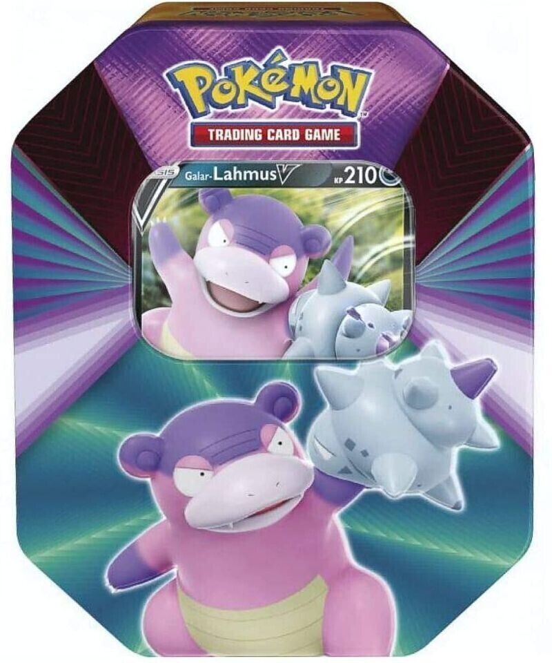 Pokémon - Sword &amp; Shield  - Galarian Slowbro V Tin - DE