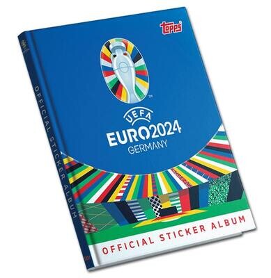 Topps - UEFA EURO 2024 Sticker Hardcover Album