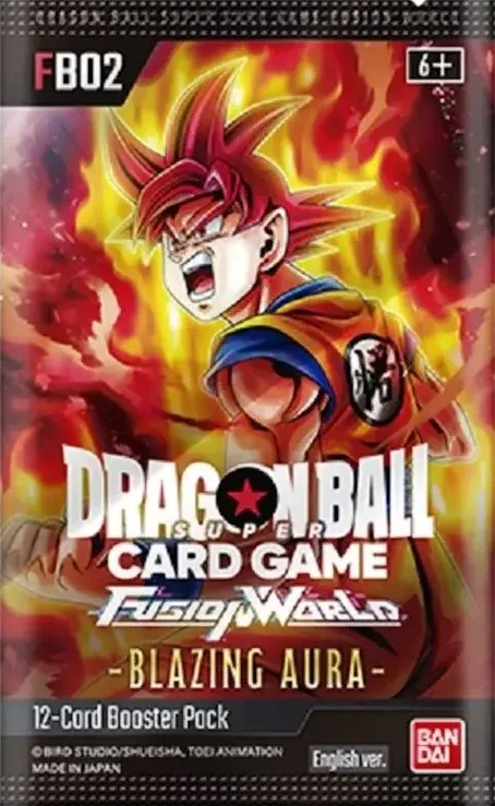 Dragon Ball Super - Fusion Worlds:  Blazing Aura (FB02) - Booster - EN