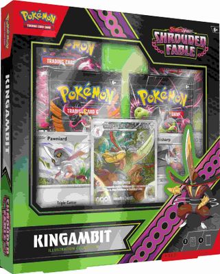 Pokémon - Scarlet and Violet - Shrouded Fable - Illustration Rare Collection - Kingambit - DE