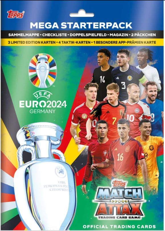 Topps - UEFA EURO 2024 Mega Starterpack