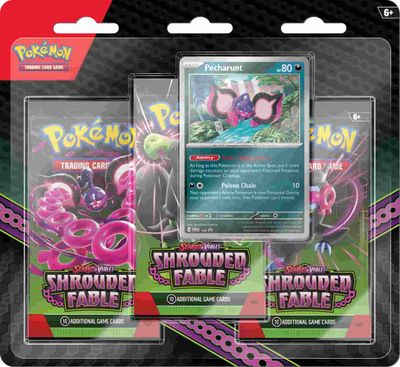 Pokémon - Scarlet and Violet - Shrouded Fable - 3 pack Blister - DE