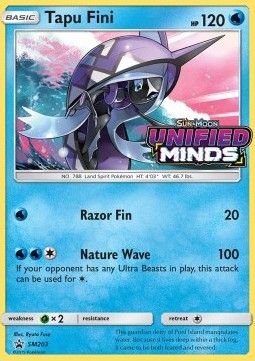 Tapu Fini (SM 203) (Sealed) - Near Mint - EN