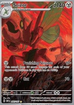 Scizor (OBF 205) - Near Mint - EN