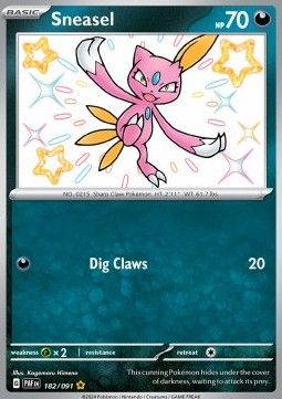 Sneasel (PAF 182) - Near Mint - EN