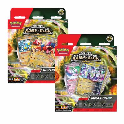 Pokémon - Scarlet and Violet - Deluxe Battle Deck - Koraidon und Miraidon - FR