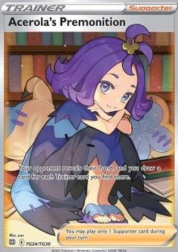 Acerola&#39;s Premonition (BRS TG24) - Near Mint - EN