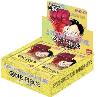 One Piece TCG - 500 Years in the Future Booster Display (OP07) - EN