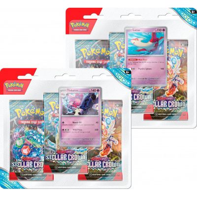 Pokémon - Scarlet and Violet - Stellar Crown - 3-Pack Blister - EN