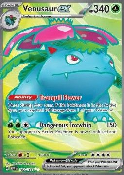Venusaur ex (MEW 182) - Near Mint - EN