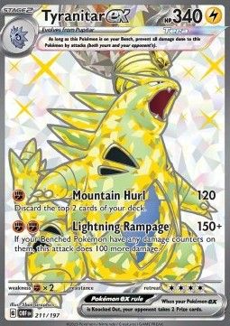 Tyranitar ex (OBF 211) - Near Mint - EN