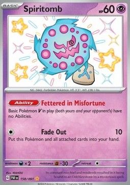 Spiritomb (PAF 158) - Near Mint - EN