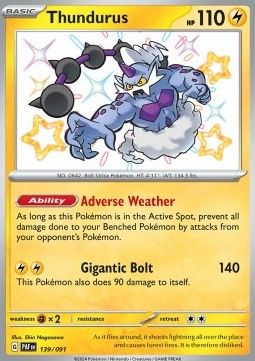 Thundurus (PAF 139) - Near Mint - EN
