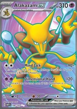Alakazam ex (MEW 188) - Near Mint - EN