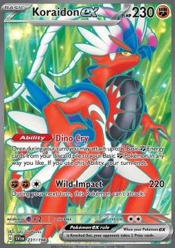 Koraidon ex (SVI 231) - Near Mint - EN