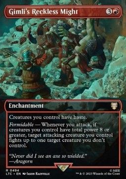 Gimli&#39;s Reckless Might (LTC) - EN