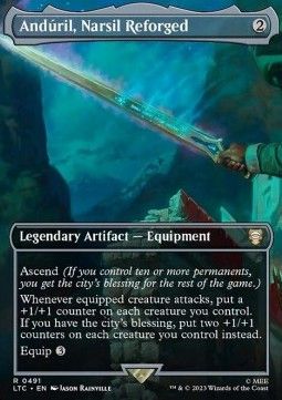 Andúril, Narsil Reforged (LTC) FOIL - EN