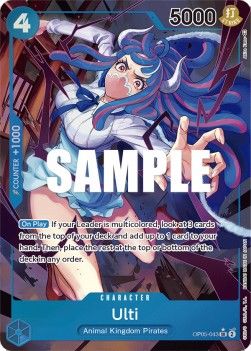 One Piece TCG - Ulti ALT ART (OP05-043) - Near Mint - EN