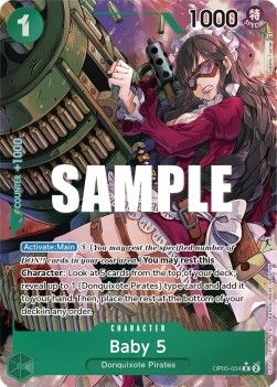 One Piece TCG - Baby 5 ALT ART (OP04-034) - Near Mint - EN