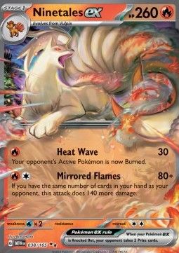 Ninetales ex (MEW 038) - Near Mint - EN