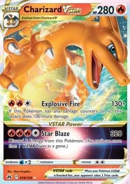Charizard VSTAR (CRZ 019) - Near Mint - EN