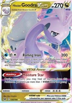 Hisuian Goodra VSTAR (LOR 136) - Near Mint - EN