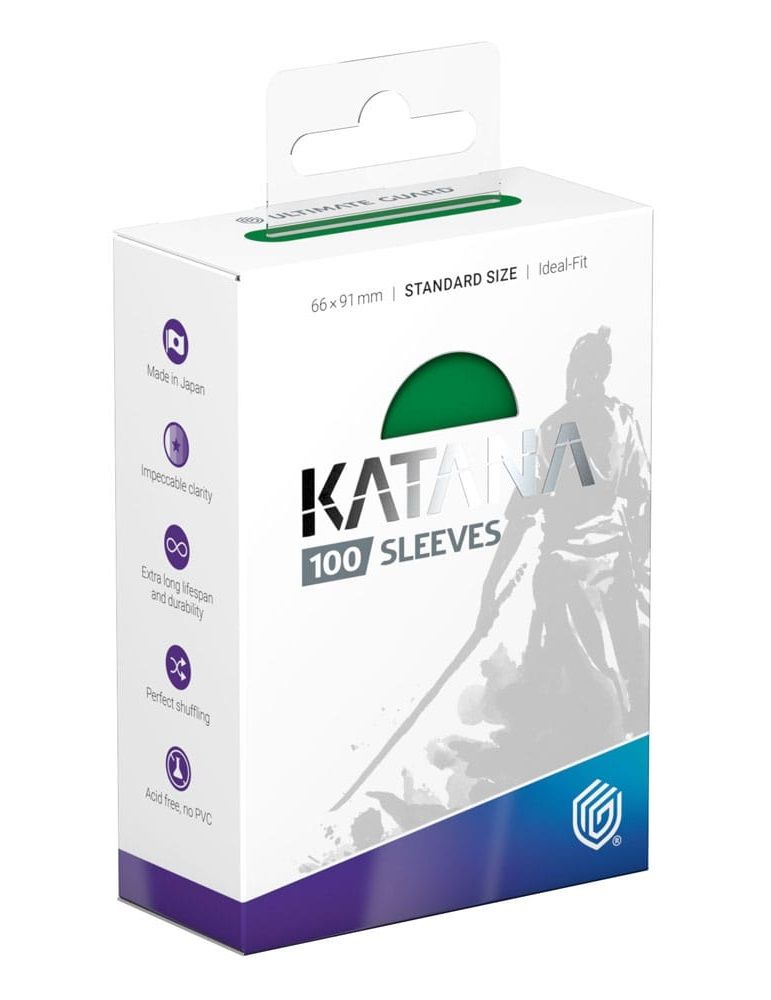 Ultimate Guard - Katana Sleeves Standard Size -  Jade Garden (100)