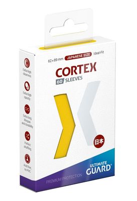Ultimate Guard - Cortex Sleeves Japanese Size - Yellow (60)