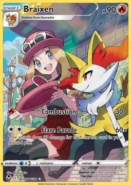 Braixen (SIT TG01) - Near Mint - EN