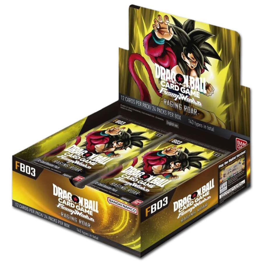Dragon Ball Super - Fusion Worlds - Raging Roar (FB03) - Booster Display - EN