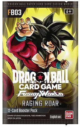 Dragon Ball Super - Fusion Worlds - Raging Roar (FB03) - Booster Pack - EN