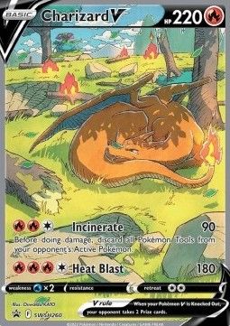 Charizard V (SWSH 260) - Near Mint -EN