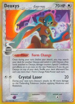 Deoxys δ Delta Species (HP 5) Reverse - Good - DE