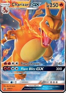 Charizard GX (SM 211) - Near Mint - EN