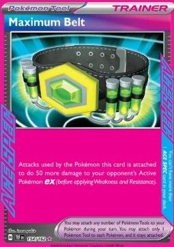 Maximum Belt (TEF 154) - Near Mint - EN