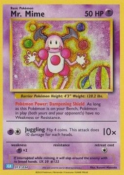Mr. Mime (CLB 013) - Excellent - EN