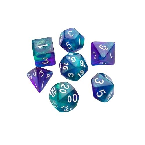 Gamegenic - Galaxy Series RPG Dice - Neptune (7)