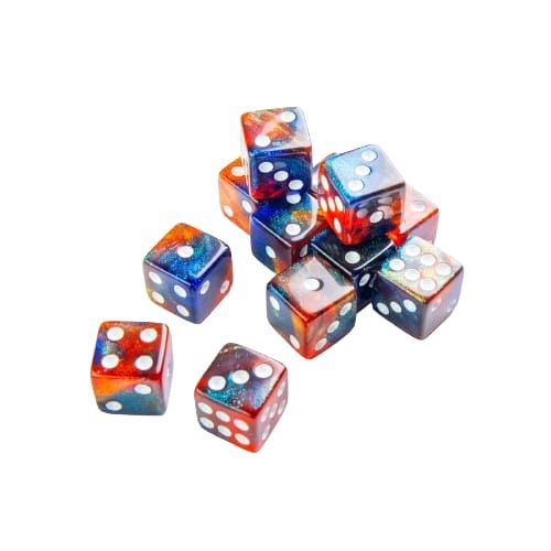 Gamegenic - Galaxy Series D6 16mm- Mars (12)