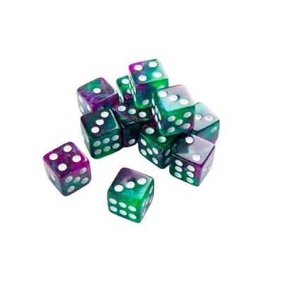 Gamegenic - Galaxy Series D6 16mm- Aurora (12)