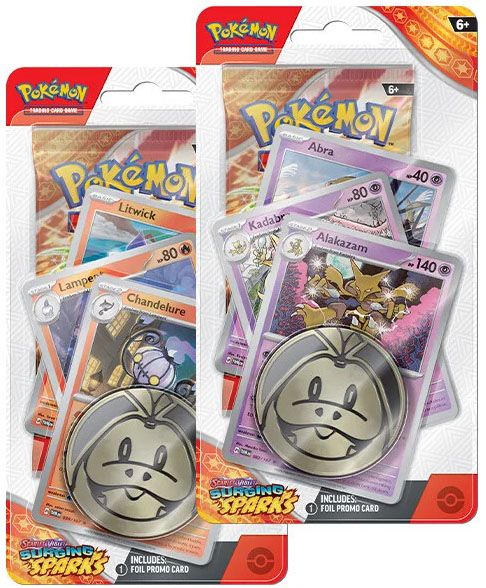 Pokémon - Scarlet and Violet - Surging Sparks - Premium  Blister Pack - EN