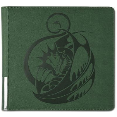Dragon Shield - Zipster XL + 24 Pages - Forest Green